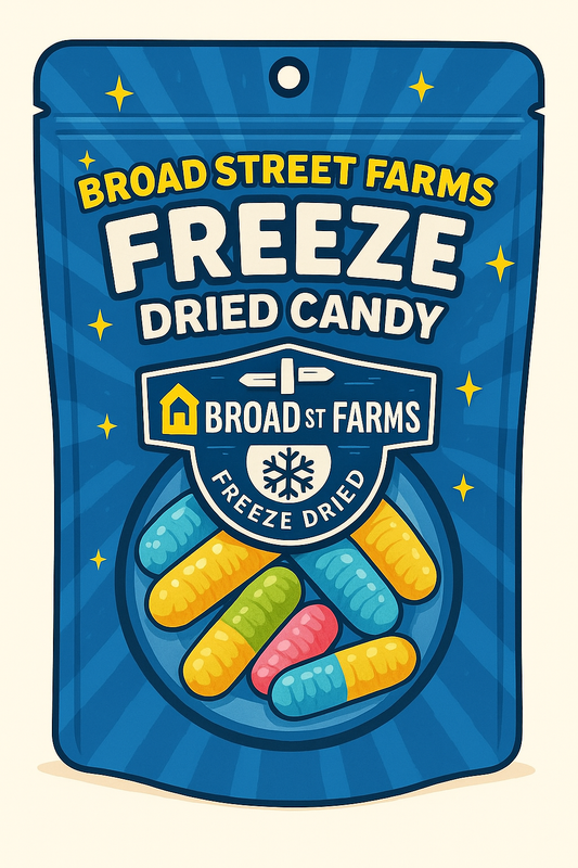 Freeze Dried Sour Worms (6-Pack)