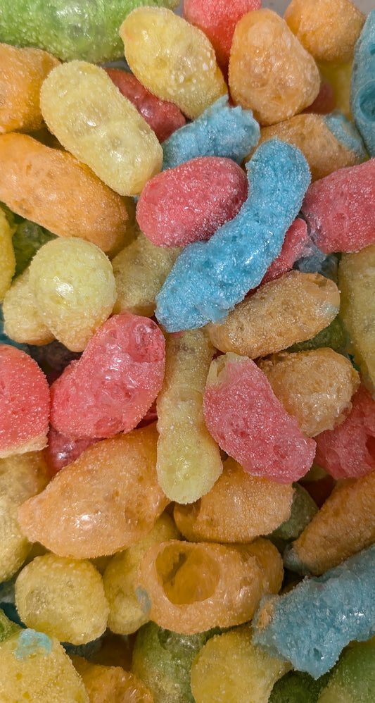 Freeze Dried Sour Worms (6-Pack)